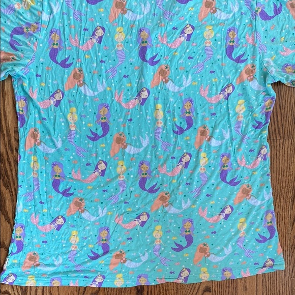 Little Sleepies Mermaid Magic, women’s pj top, size XL. Excellent condition - Picture 8 of 9